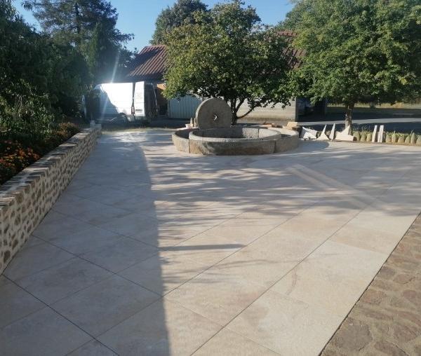 Terrace construction Mantilly