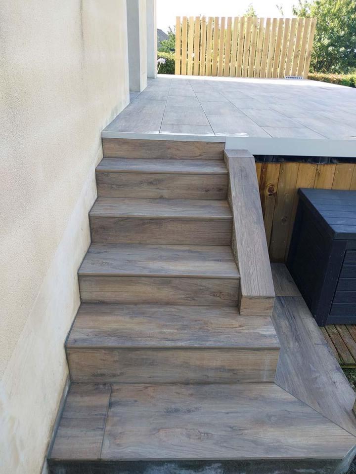 Terrace construction Mantilly