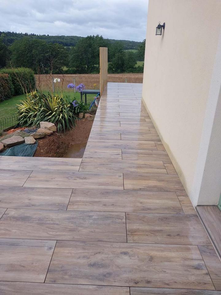 Terrace construction Mantilly